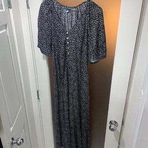 OLD NAVY Long Floral Casual Dress Size L